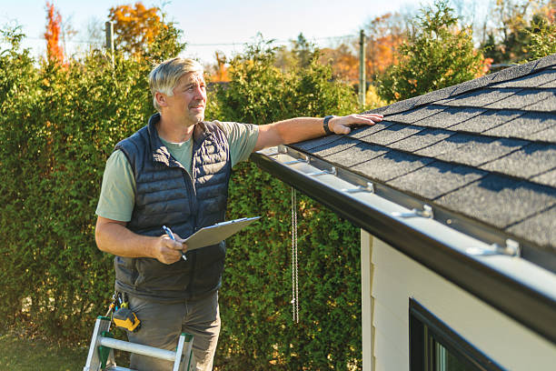 Professional Roof Inspection technician working in Coalgate, OK